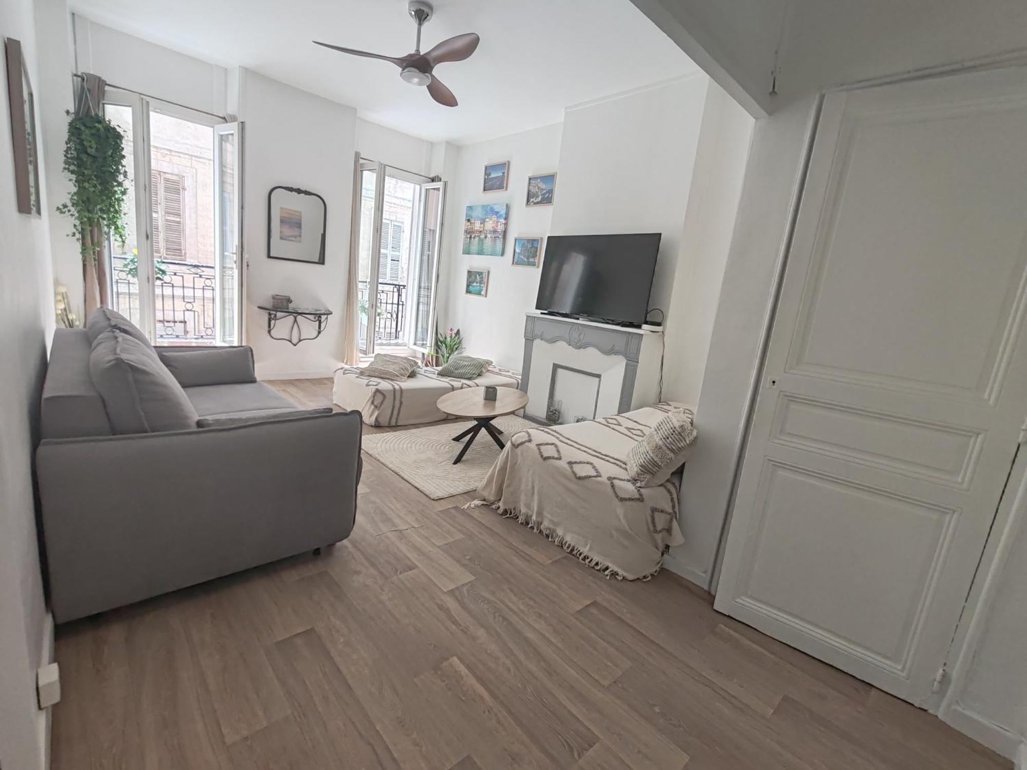 Appartamento T3 Grand Balcon Au Coeur Du Vieux Port Marsiglia Esterno foto