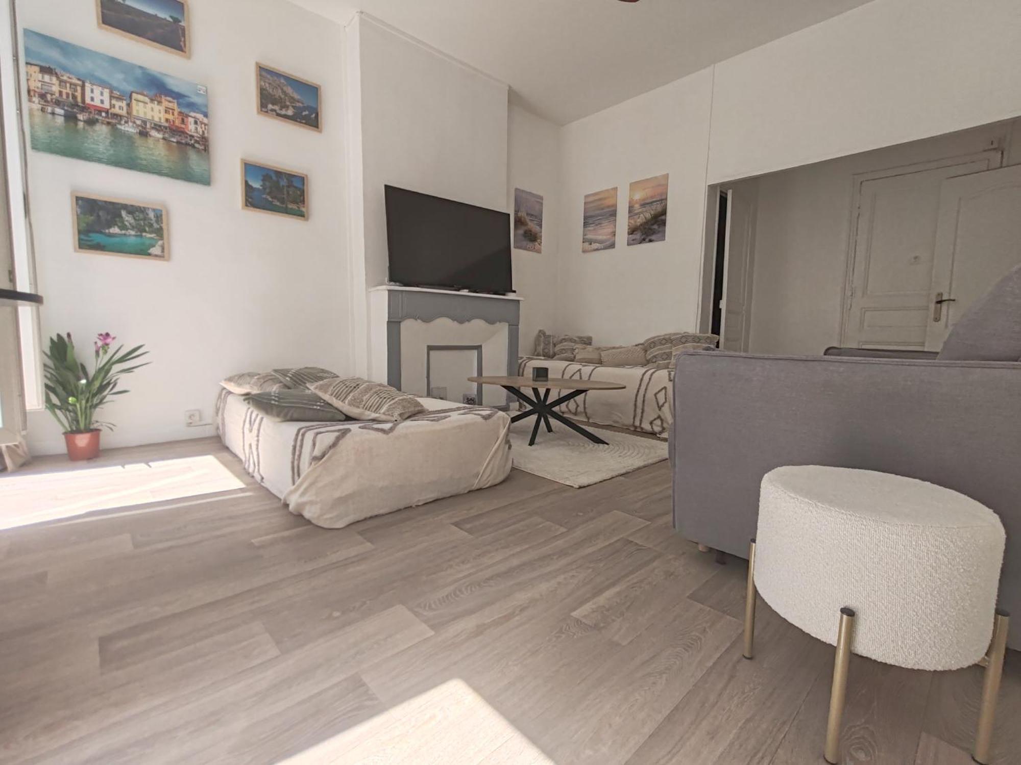Appartamento T3 Grand Balcon Au Coeur Du Vieux Port Marsiglia Esterno foto